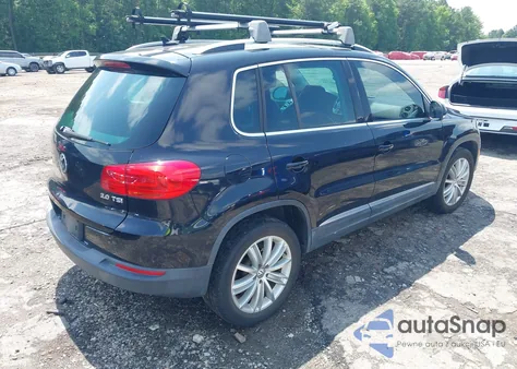 2013 Volkswagen Tiguan Se из США, поврежденный, VIN WVGAV7AX0DW546628
